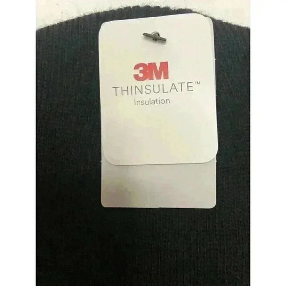 Men's West Loop Double Layer Beanie Hat one size fits all Black Thinsulate - Picture 2 of 4